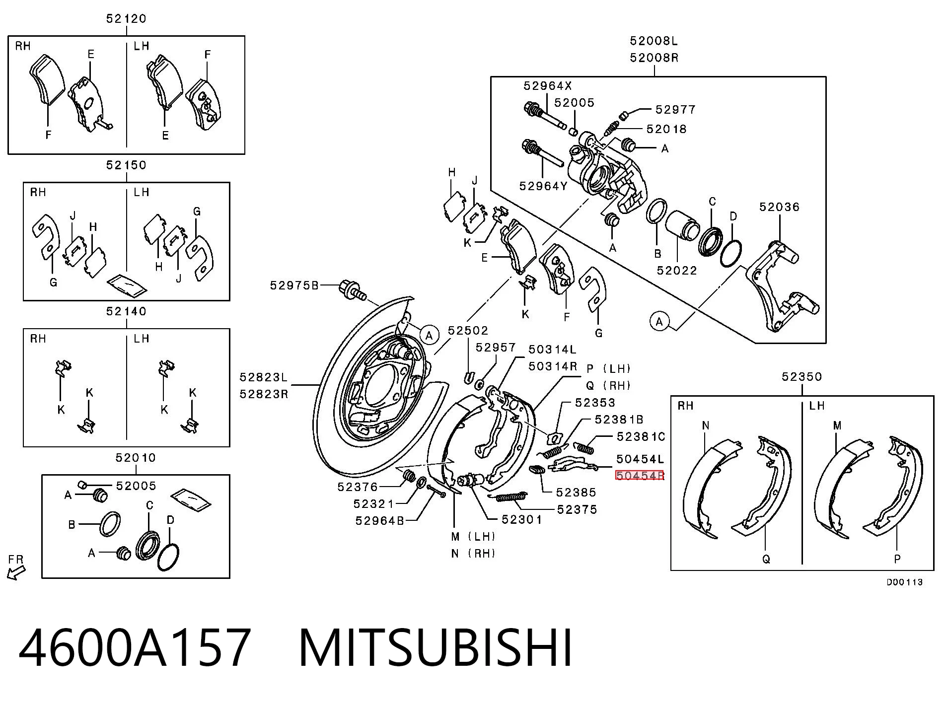 4600A157 Mitsubishi