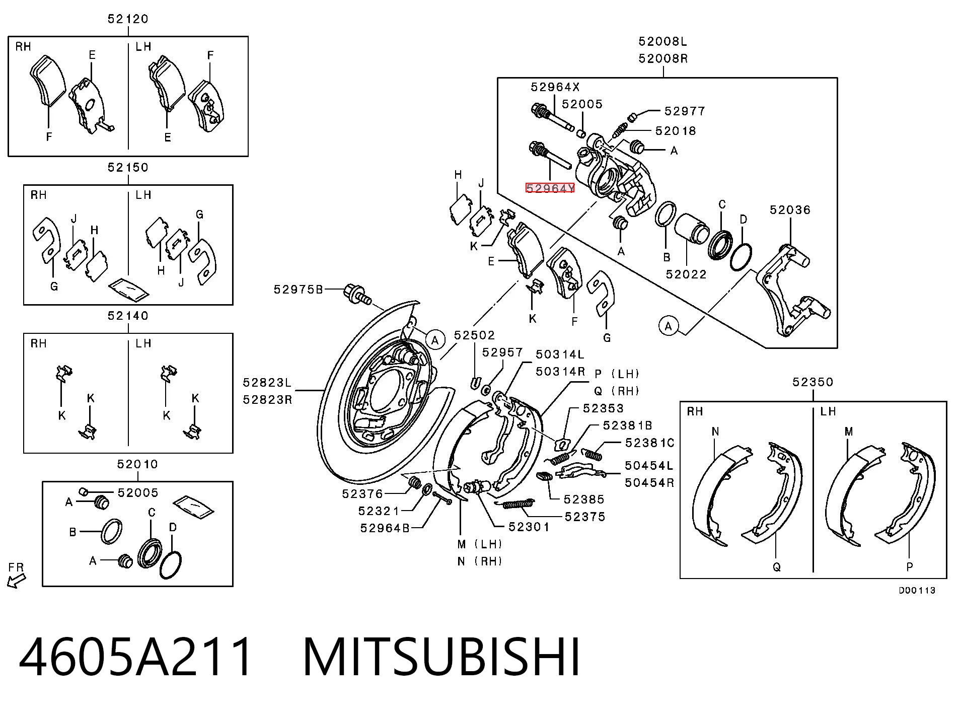 4605A211 Mitsubishi