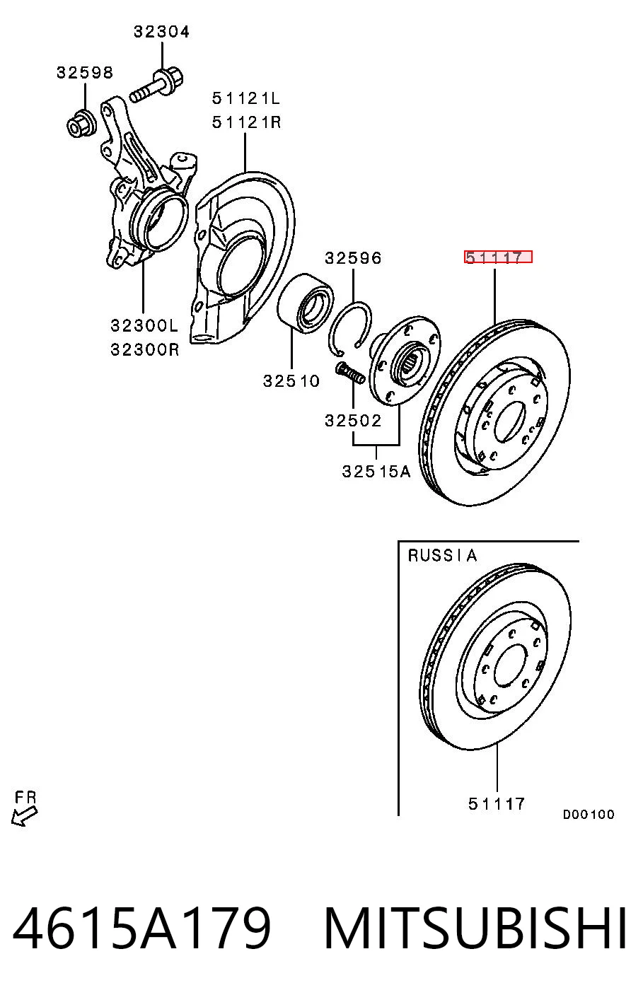 4615A179 Mitsubishi