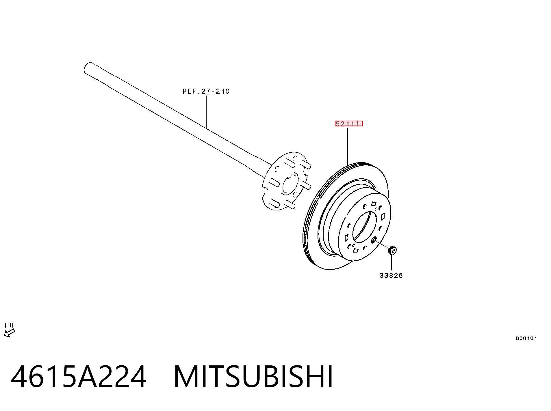 4615A224 Mitsubishi