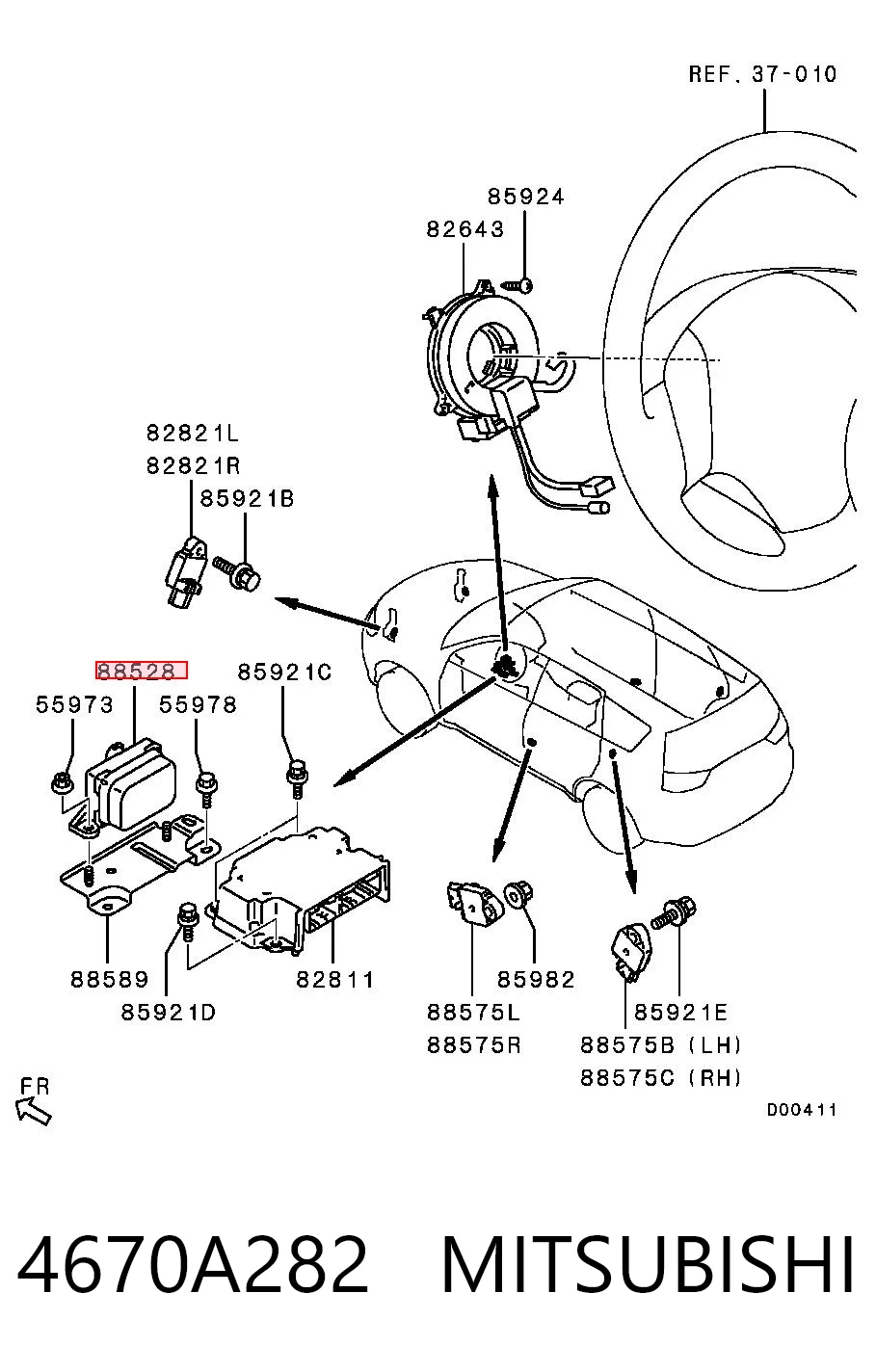 4670A282 Mitsubishi