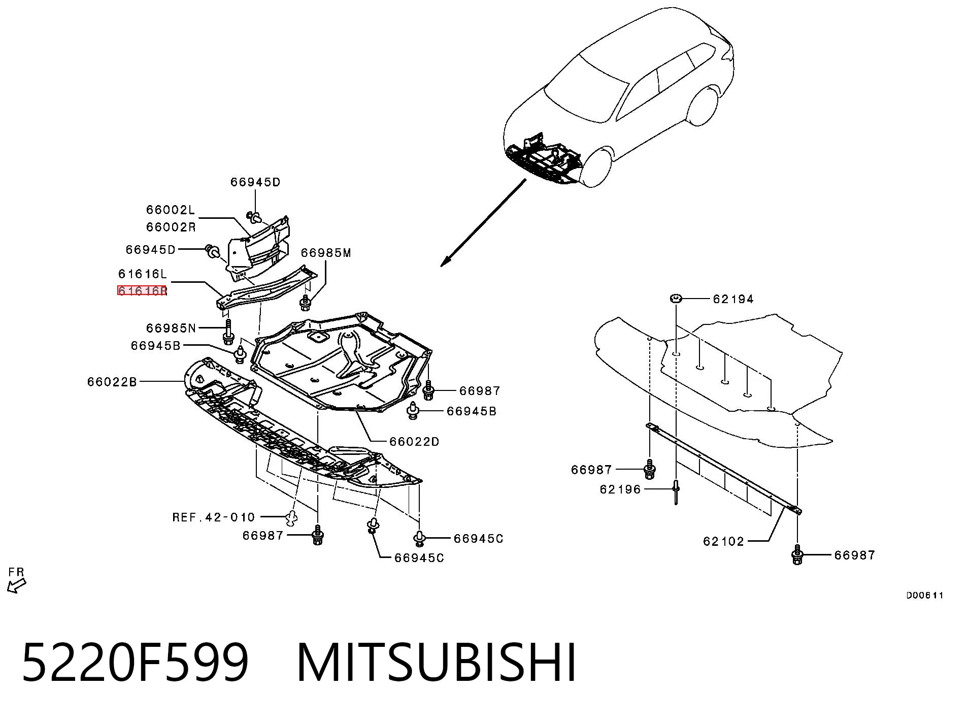 5220F599 Mitsubishi