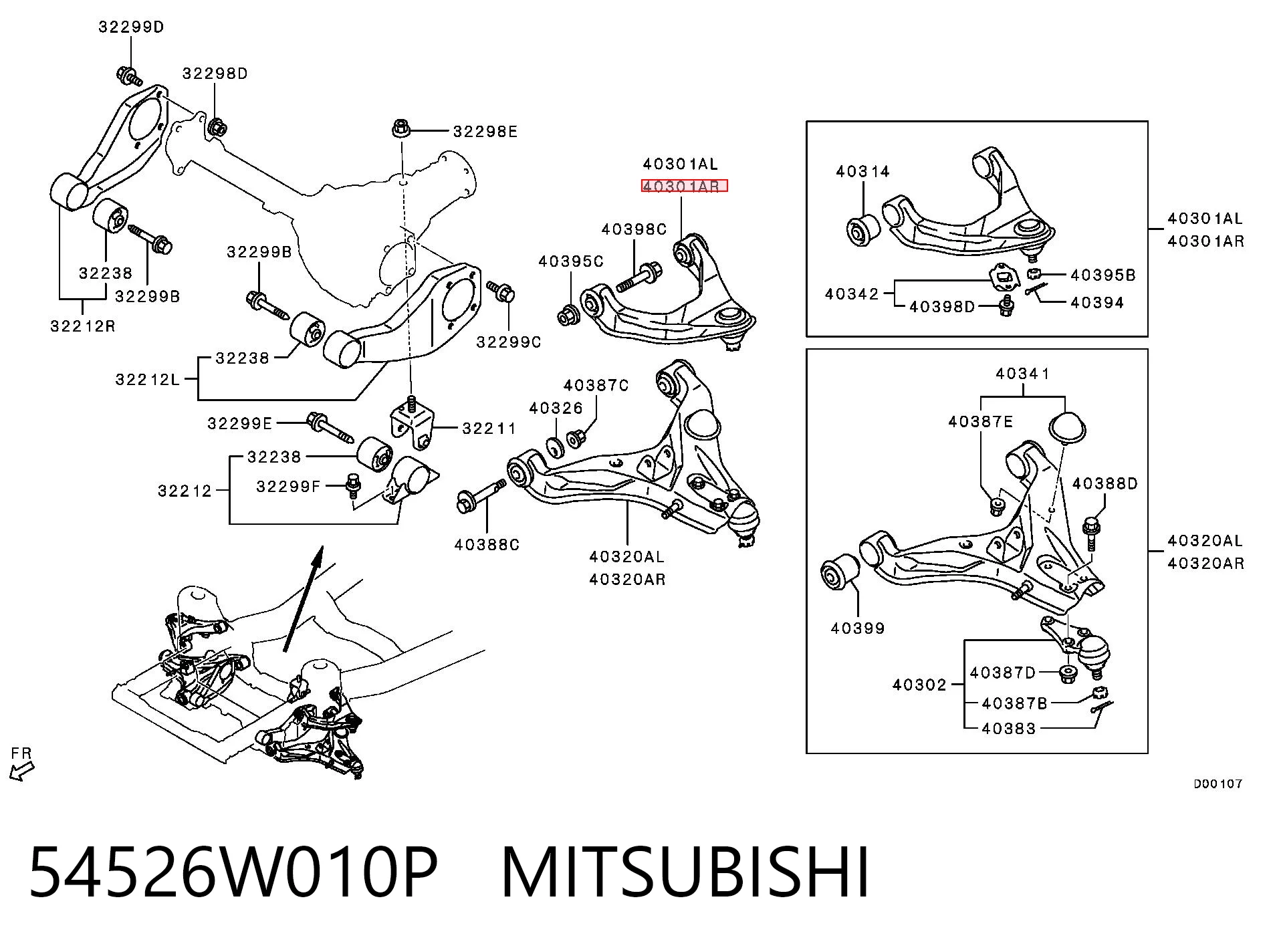 54526W010P Mitsubishi