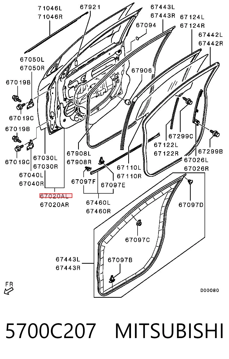 5700C207 Mitsubishi