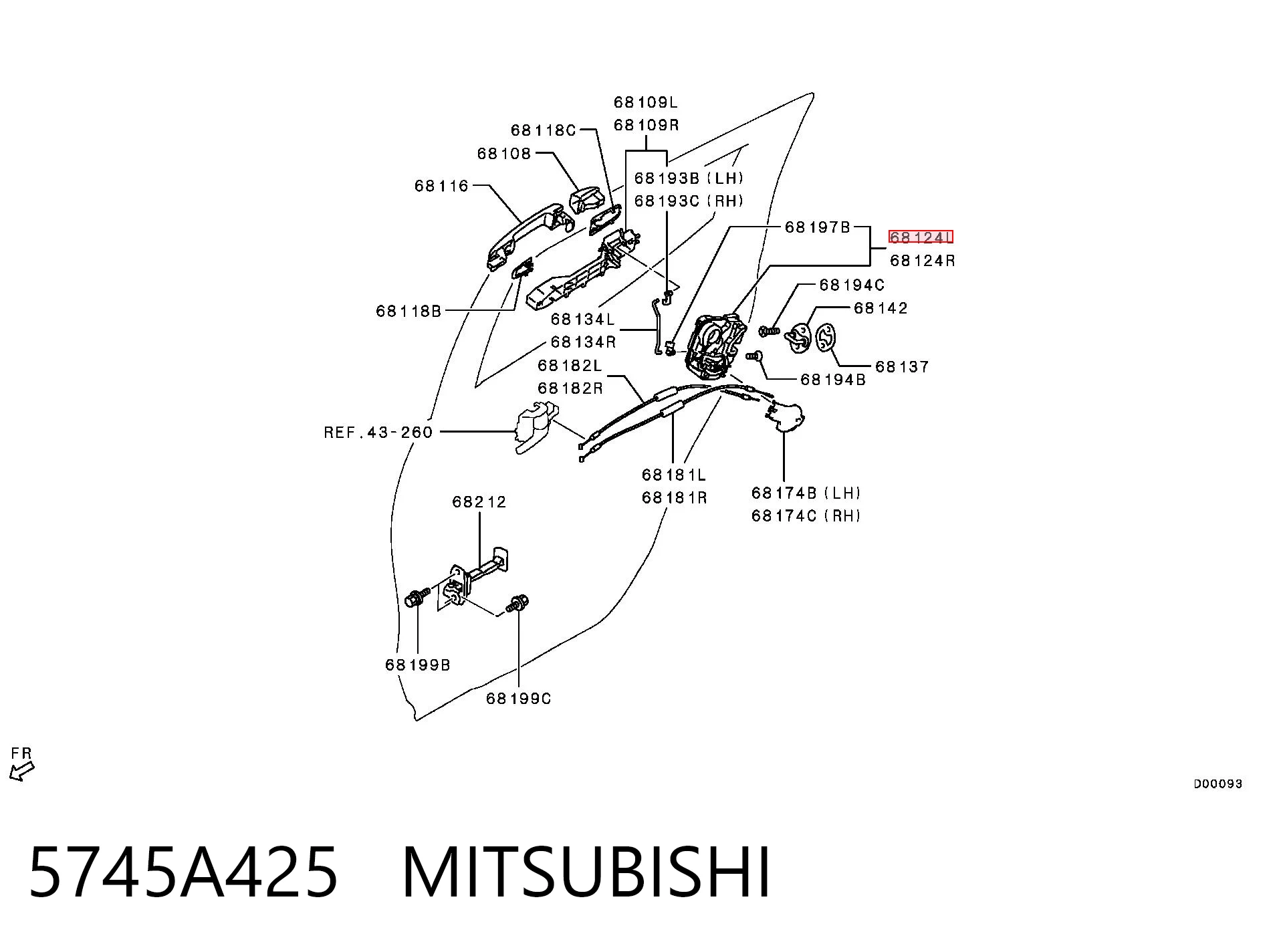 5745A425 Mitsubishi