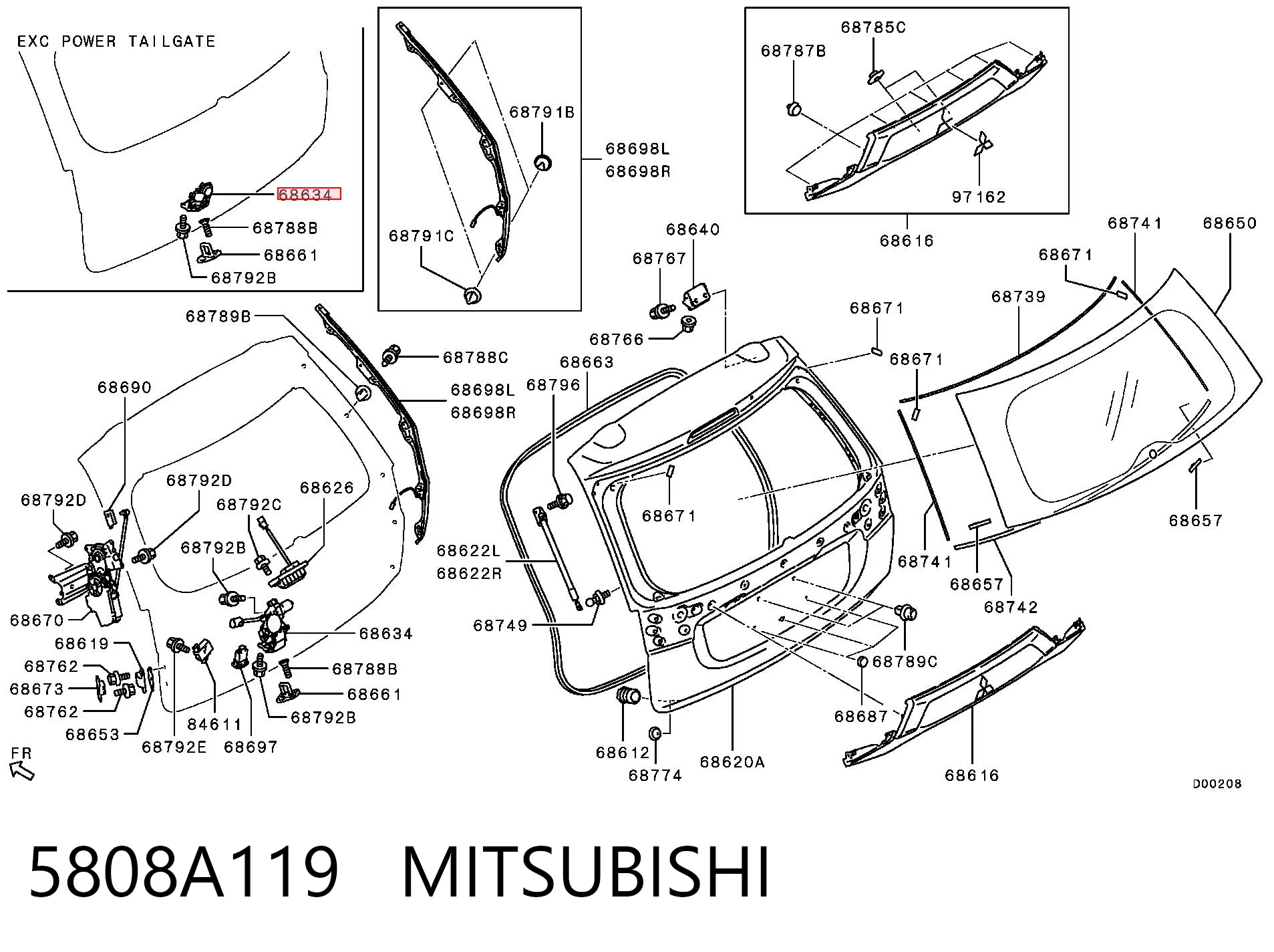 5808A119 Mitsubishi