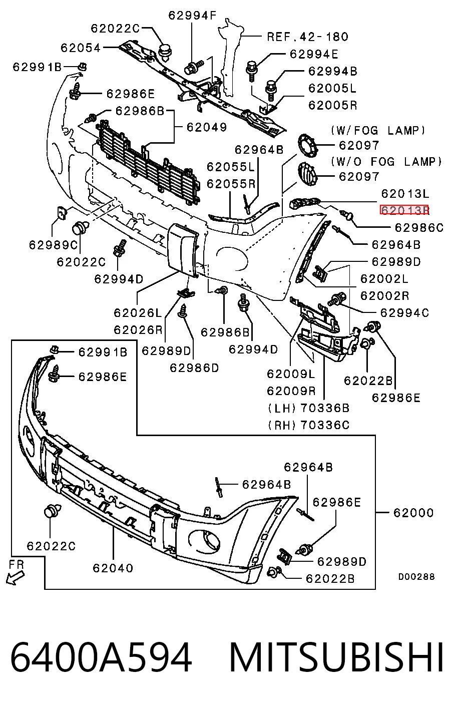 6400A594 Mitsubishi