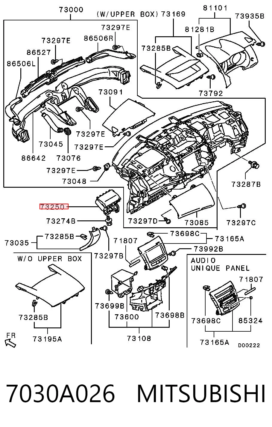 7030A026 Mitsubishi