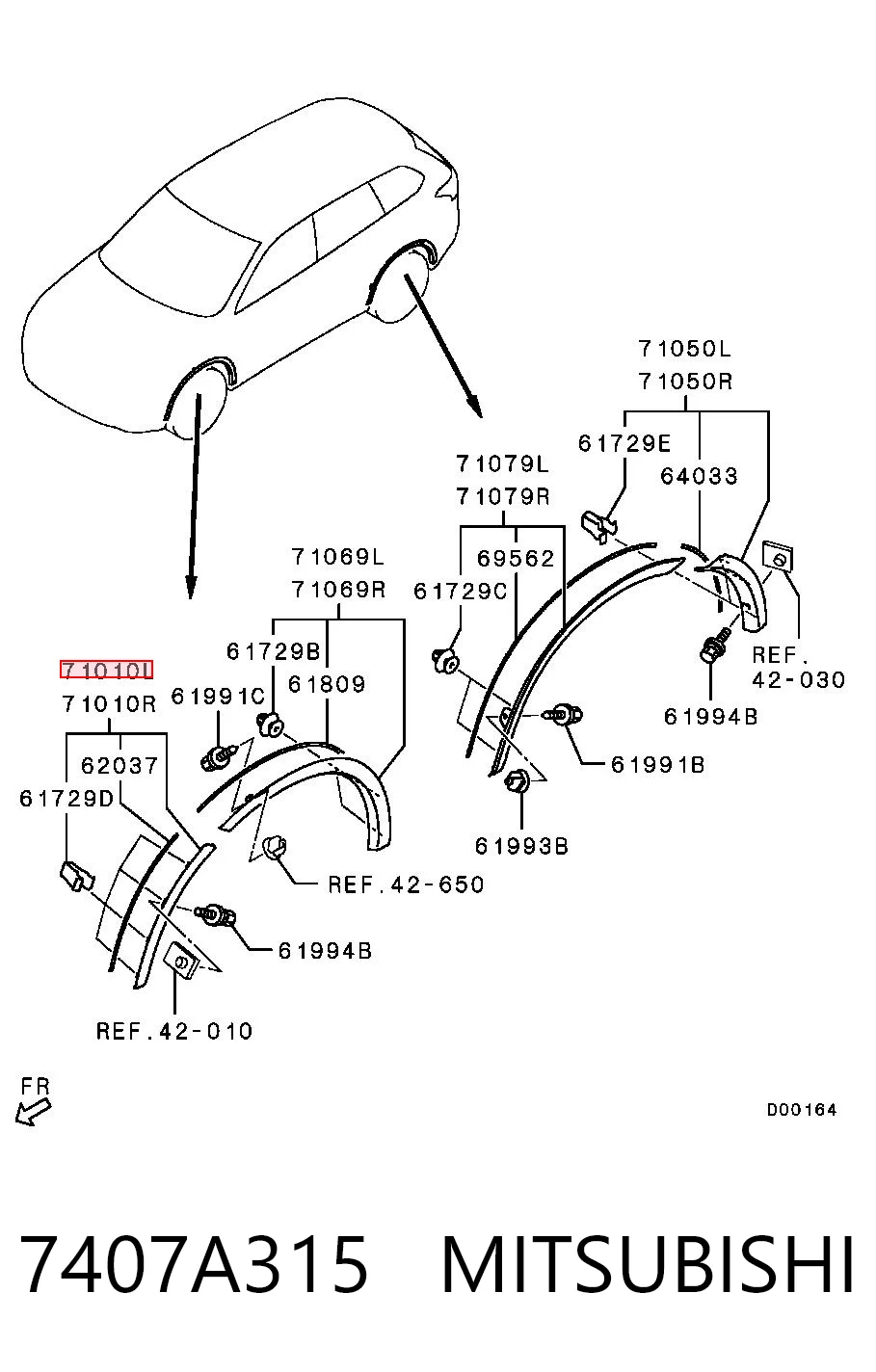 7407A315 Mitsubishi
