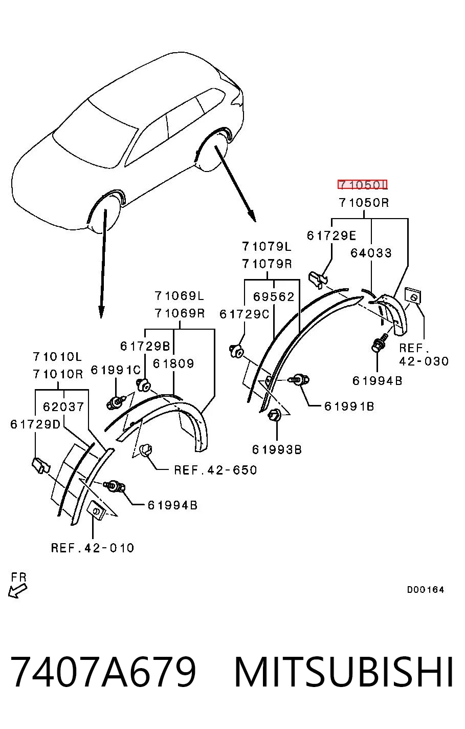 7407A679 Mitsubishi