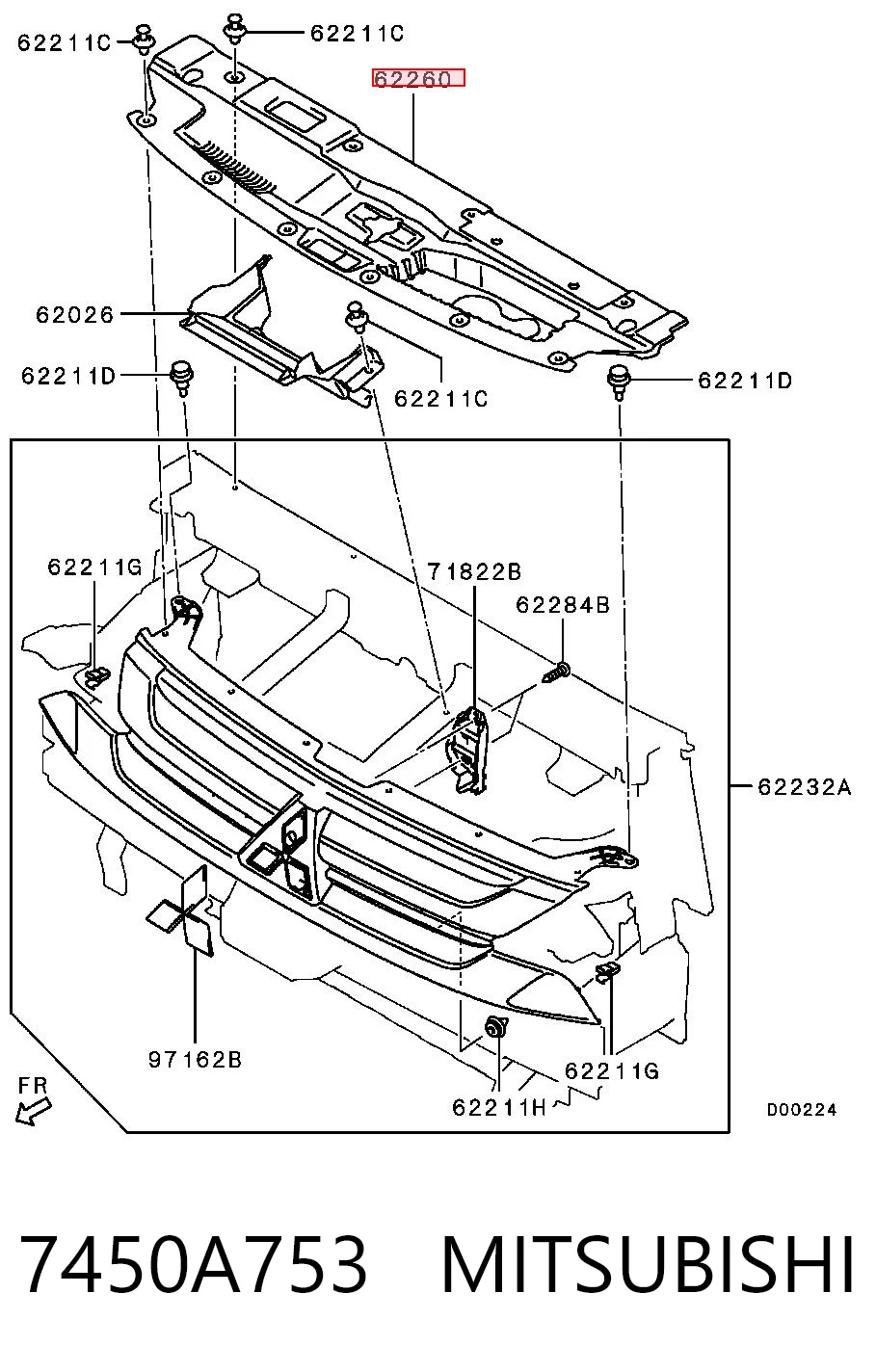 7450A753 Mitsubishi