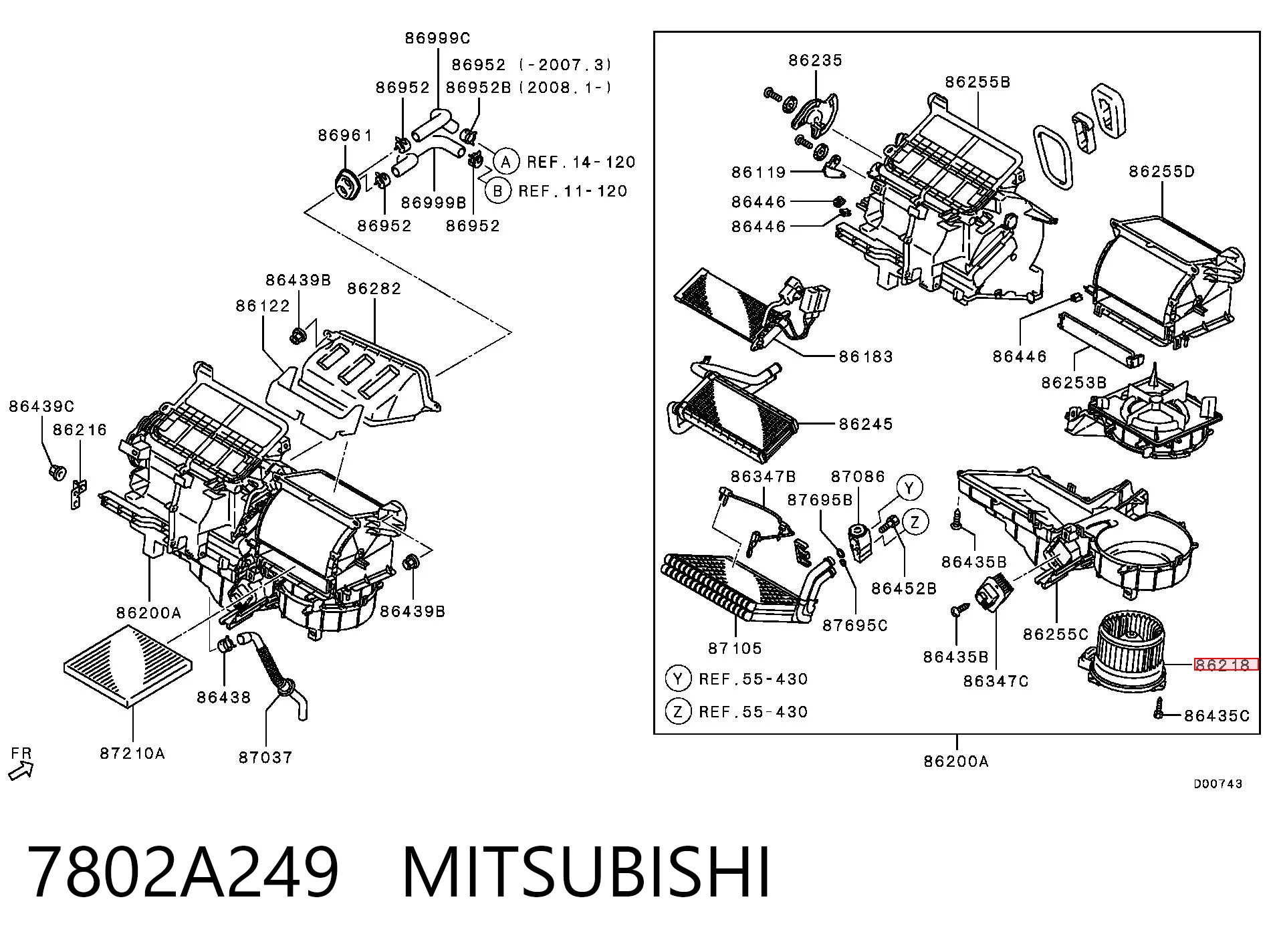 7802A249 Mitsubishi 