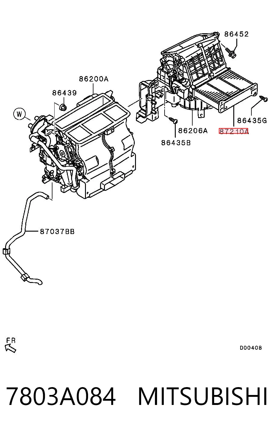 7803A084 Mitsubishi