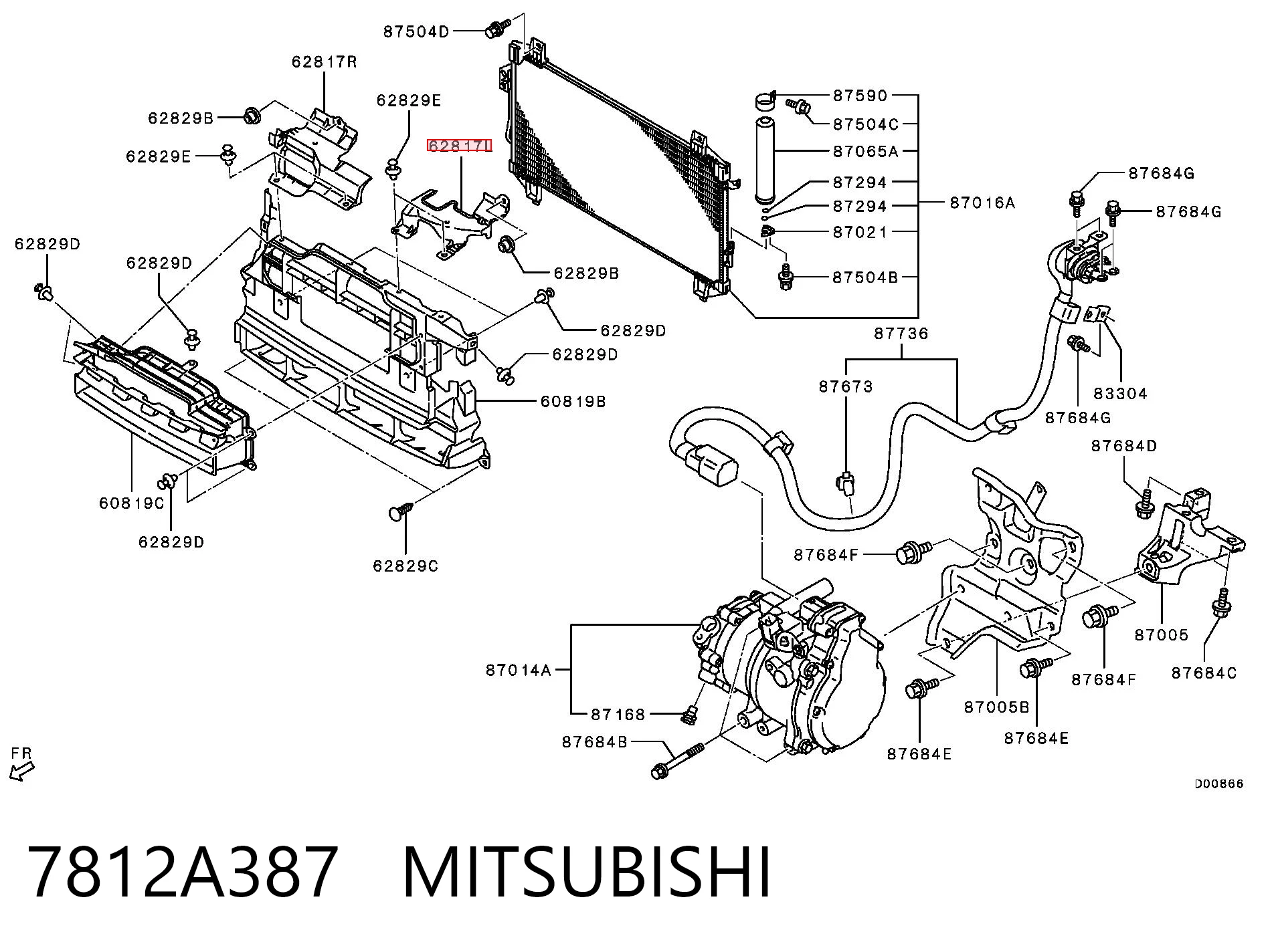 7812A387 Mitsubishi