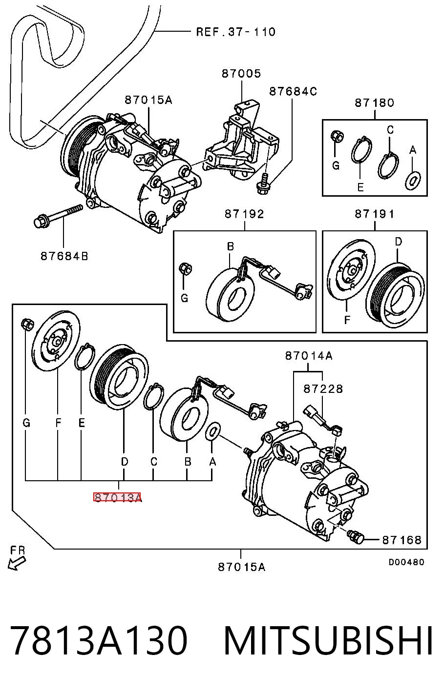 7813A130 Mitsubishi