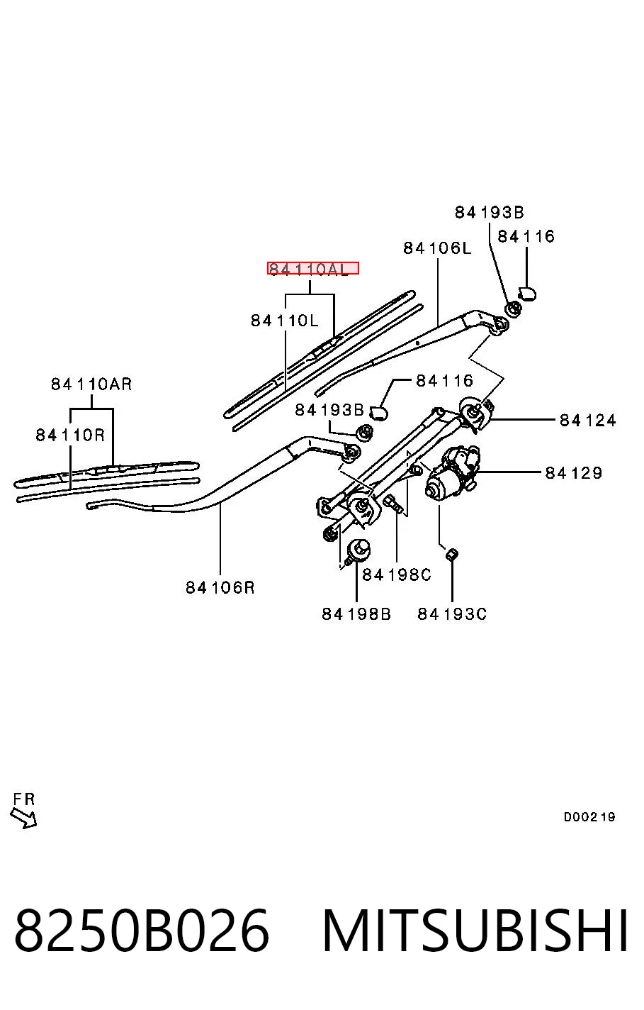 8250B026 Mitsubishi