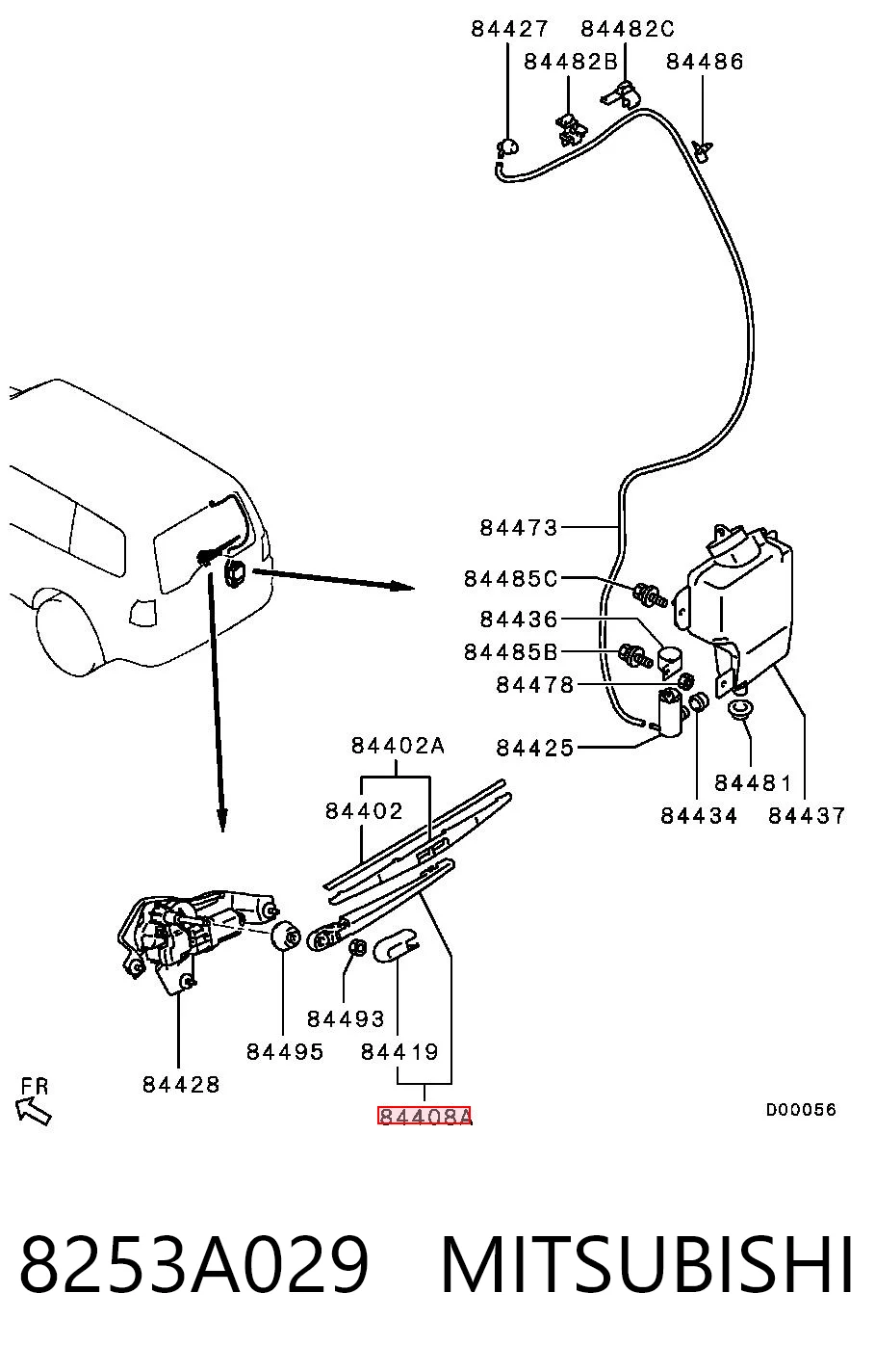 8253A029 Mitsubishi