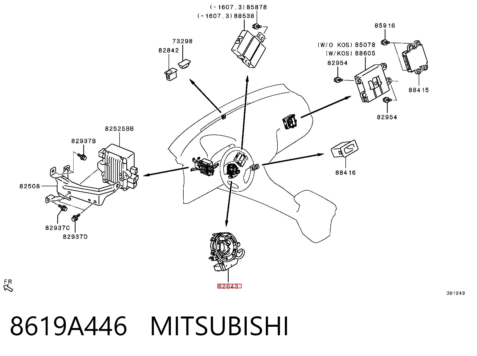 8619A446 Mitsubishi