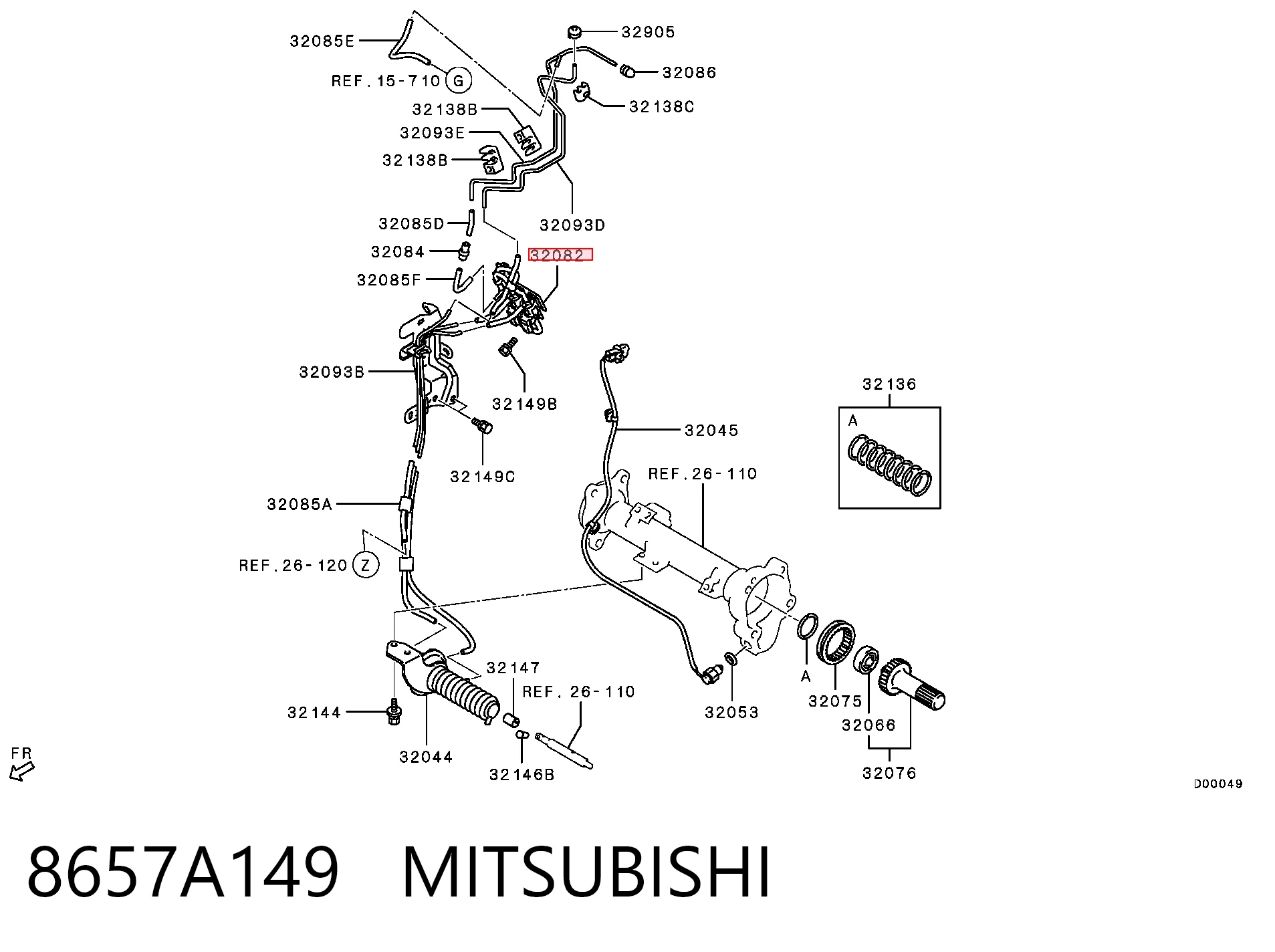 8657A149 Mitsubishi