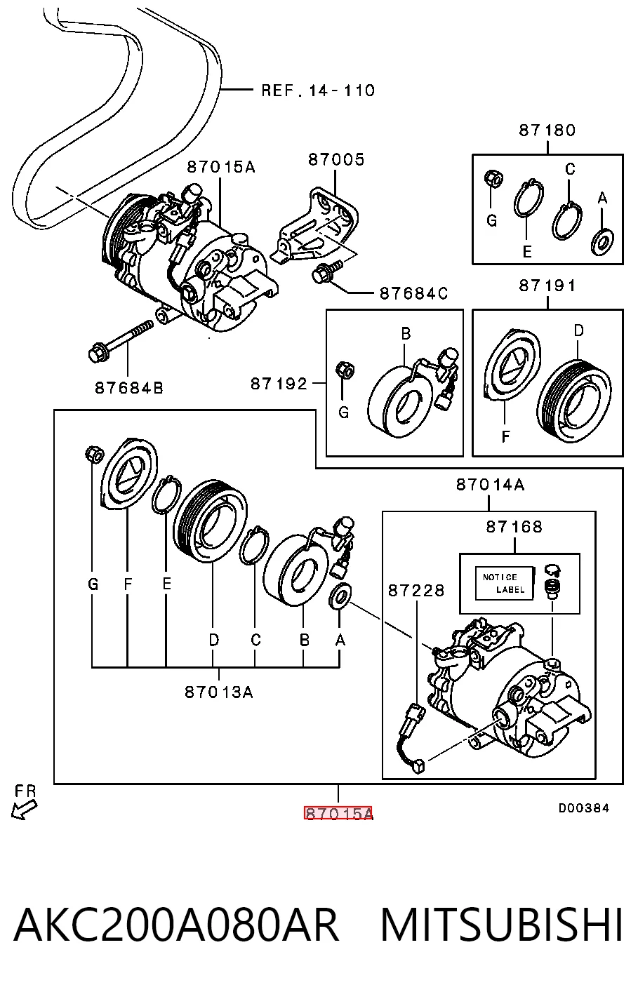 AKC200A080AR Mitsubishi