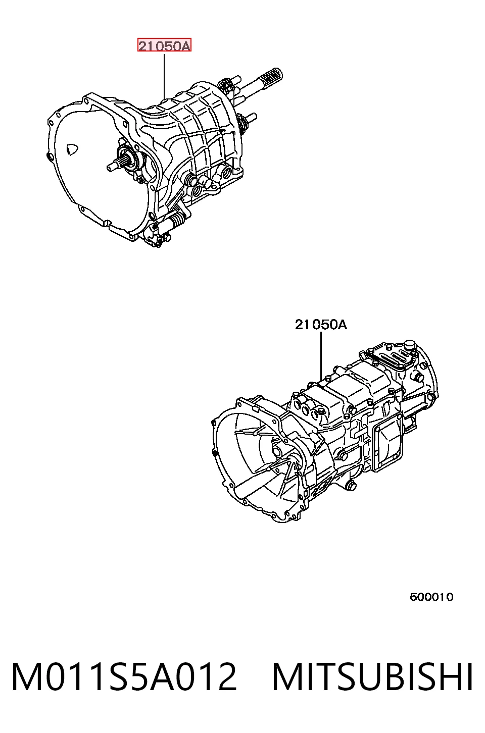 Mechaniczna skrzynia biegów w komplecie do Mitsubishi Pajero SPORT I K90