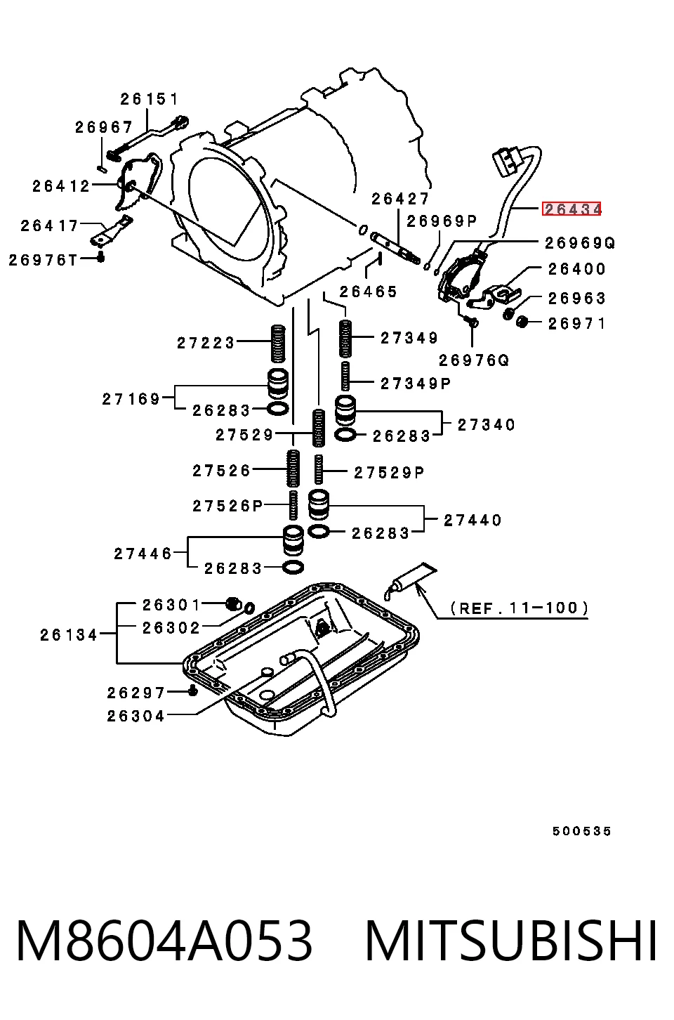 M8604A053 Mitsubishi