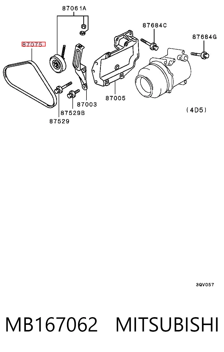 178376 Cummins Pas napędowy mechanizmów