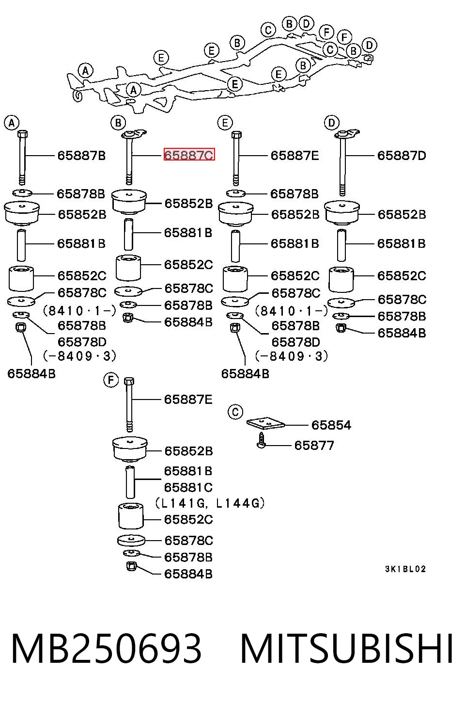 MB250693 Mitsubishi