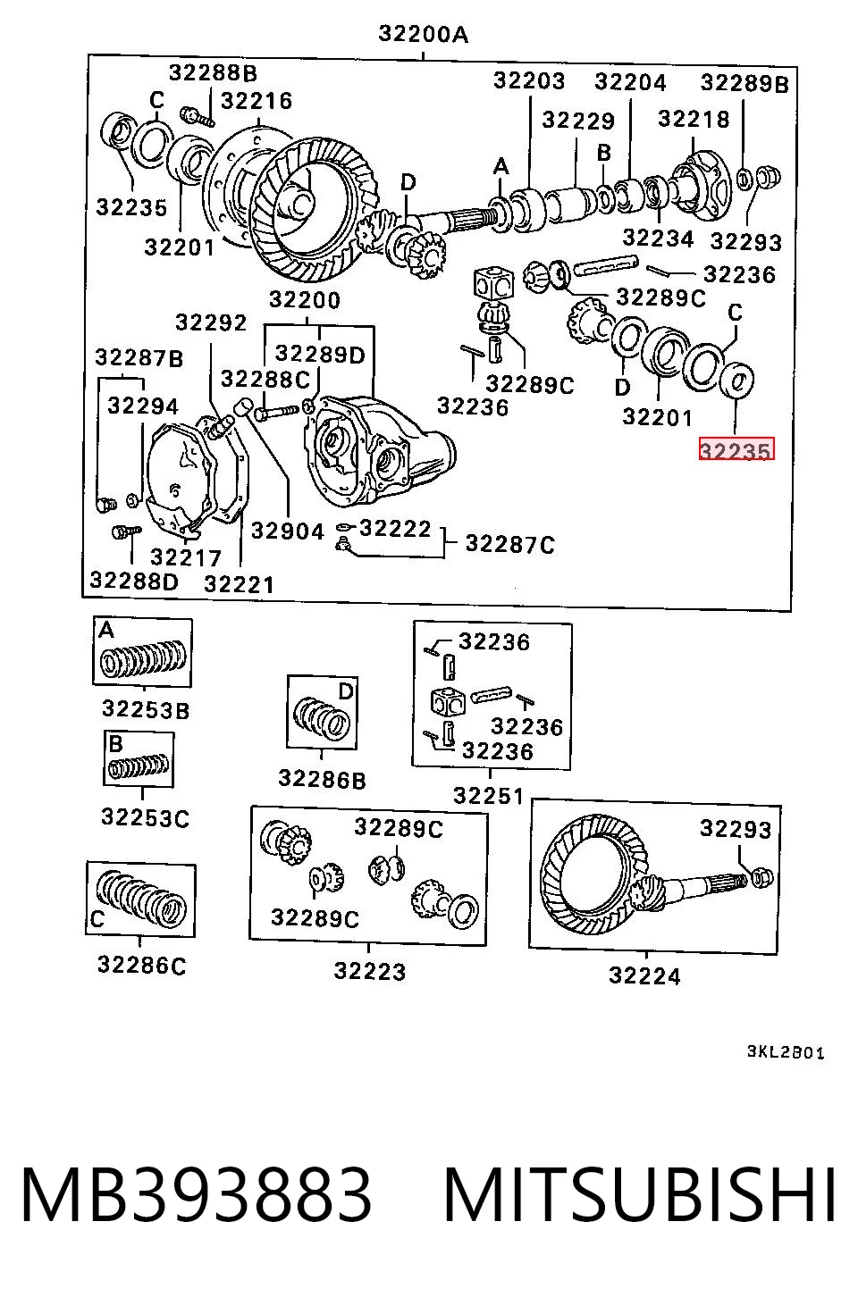 MB393883 Mitsubishi