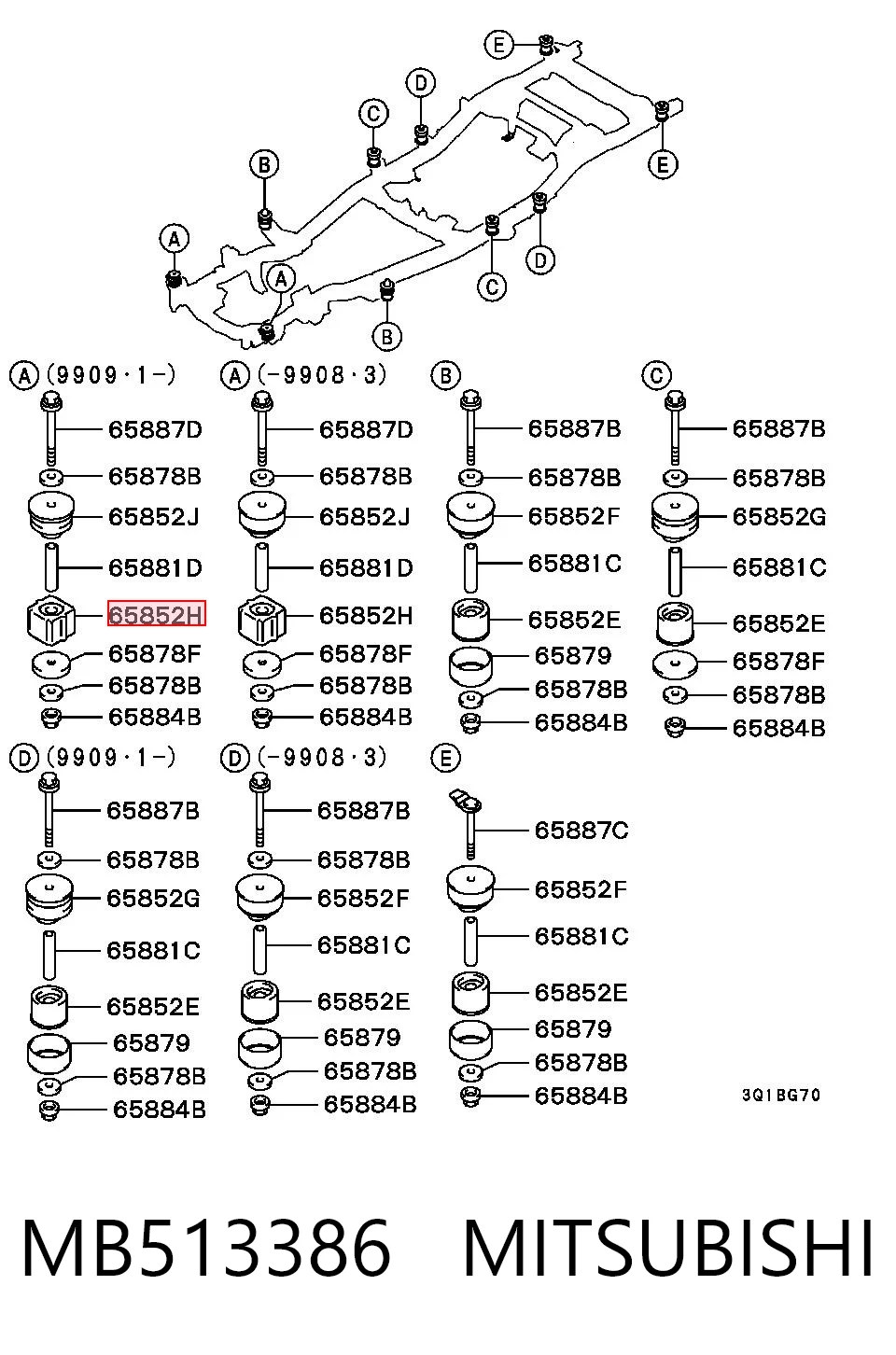 MB513386 Mitsubishi