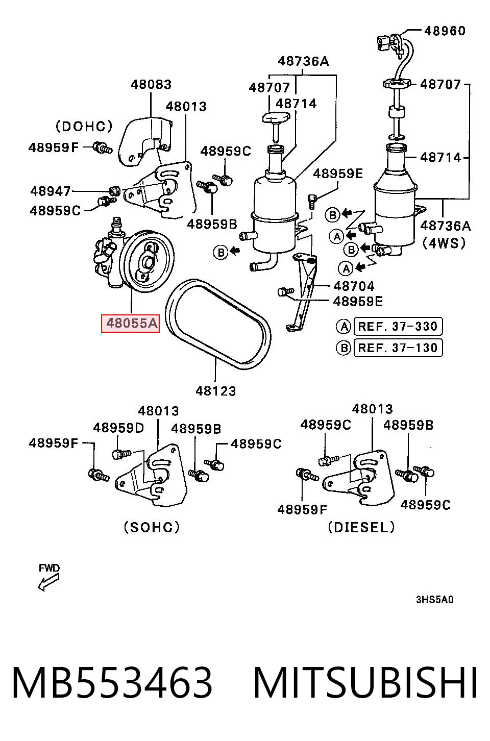MB553463 Mitsubishi