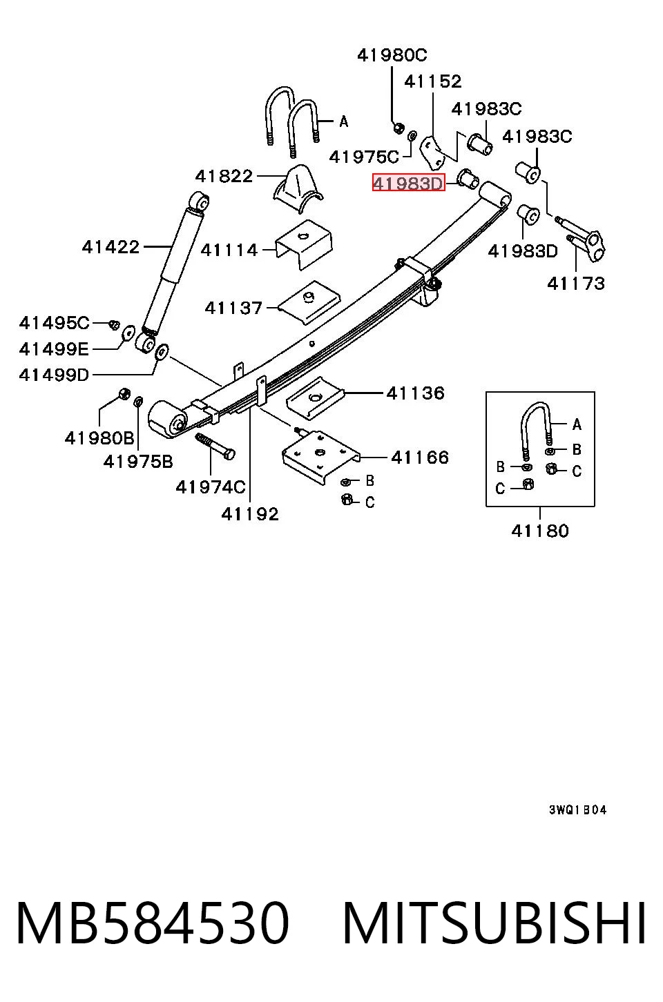 MB584530 Mitsubishi