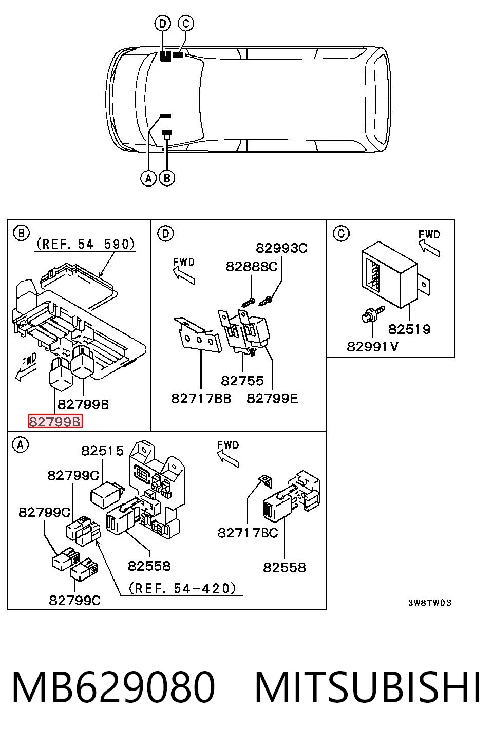 Przekaźnik kierunkowskazów do KIA Rio II JB