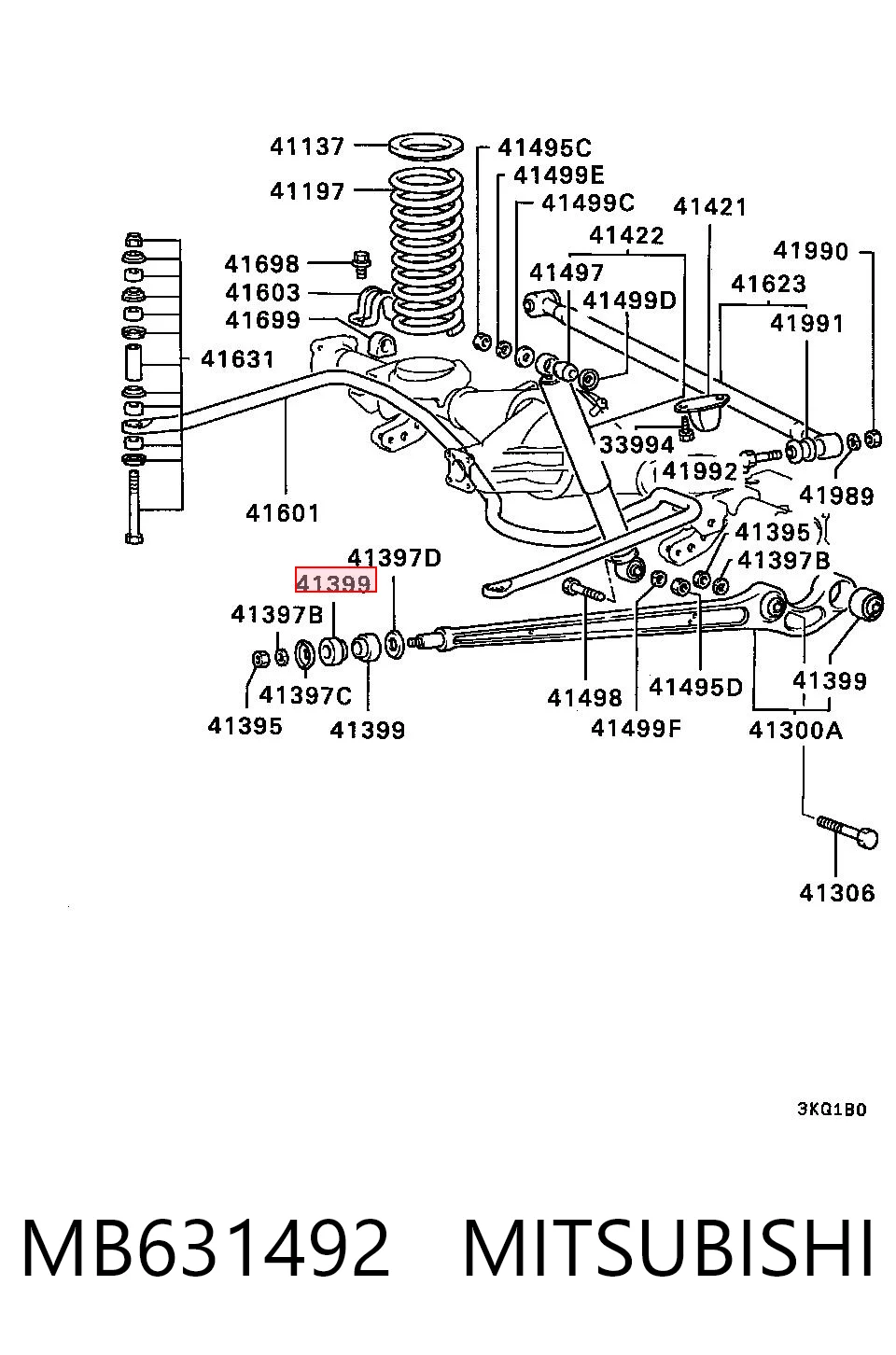 MB631492 Mitsubishi