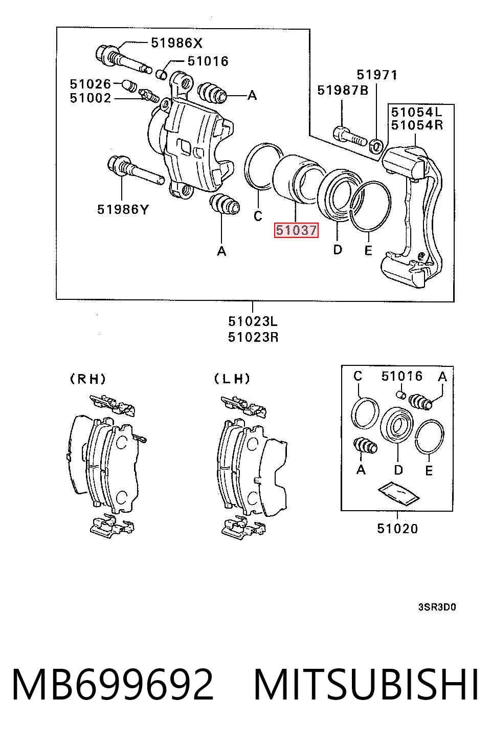 MB699692 Mitsubishi