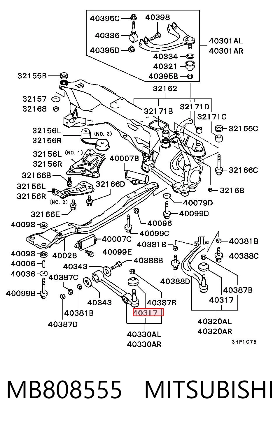 MB808555 Mitsubishi