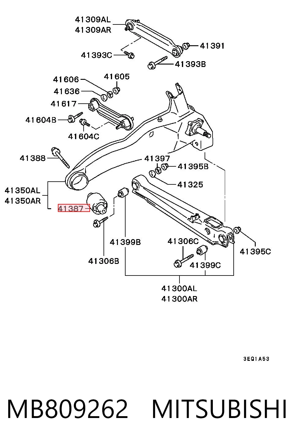 MB809262 Mitsubishi