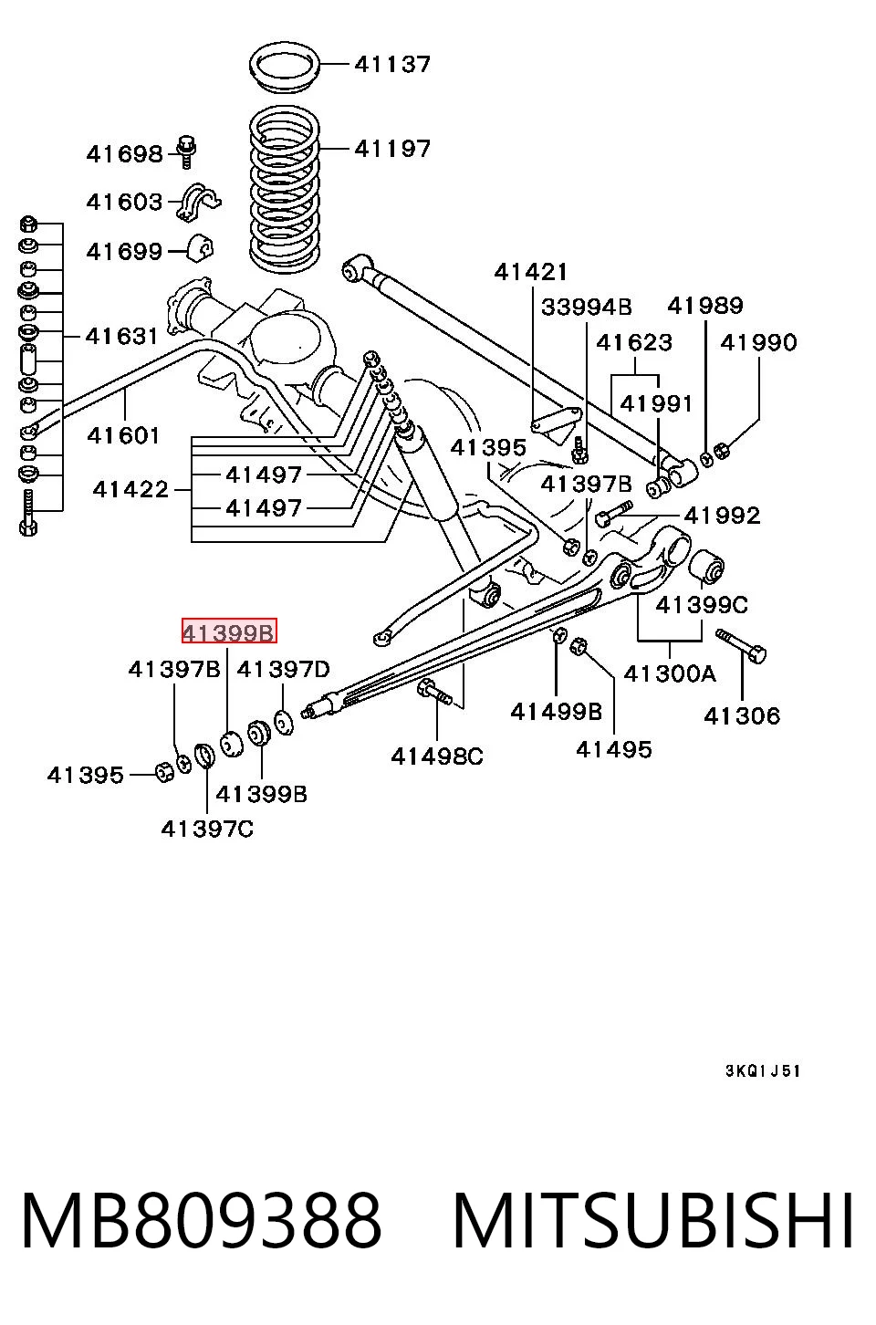 MB809388 Mitsubishi