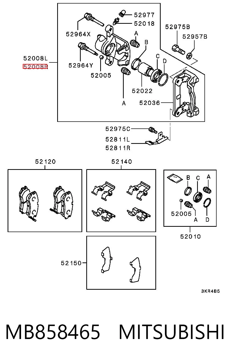 MB858465 Mitsubishi