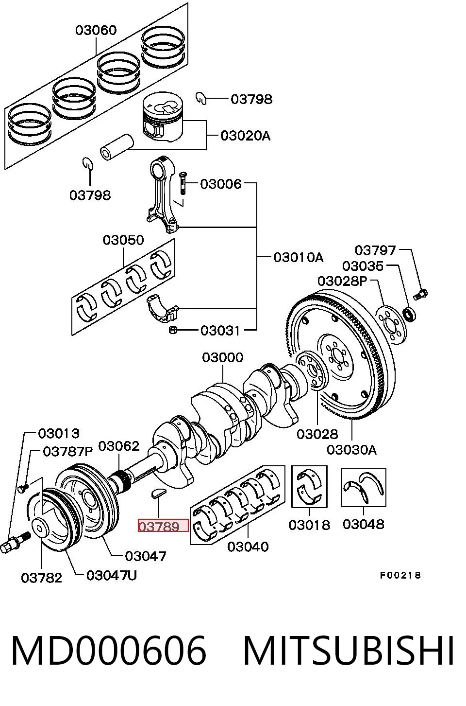MD000606 Mitsubishi
