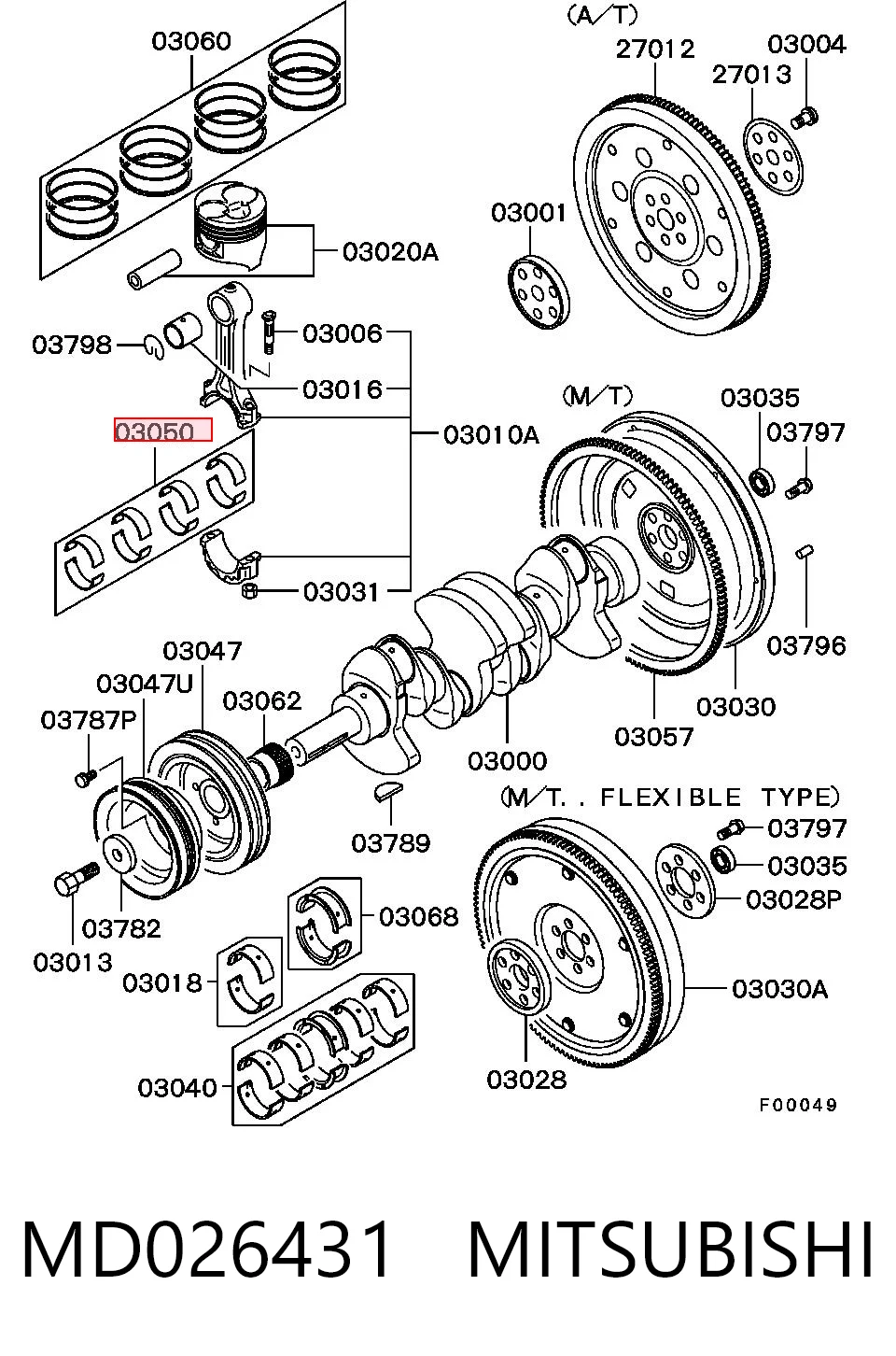 Pajero SUV (1996-2009) oryginalny od 12,03 zł