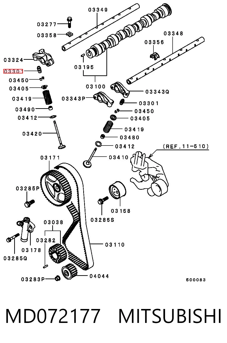 MD072177 Mitsubishi