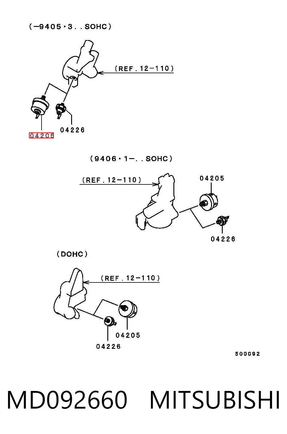 MD092660 Mitsubishi