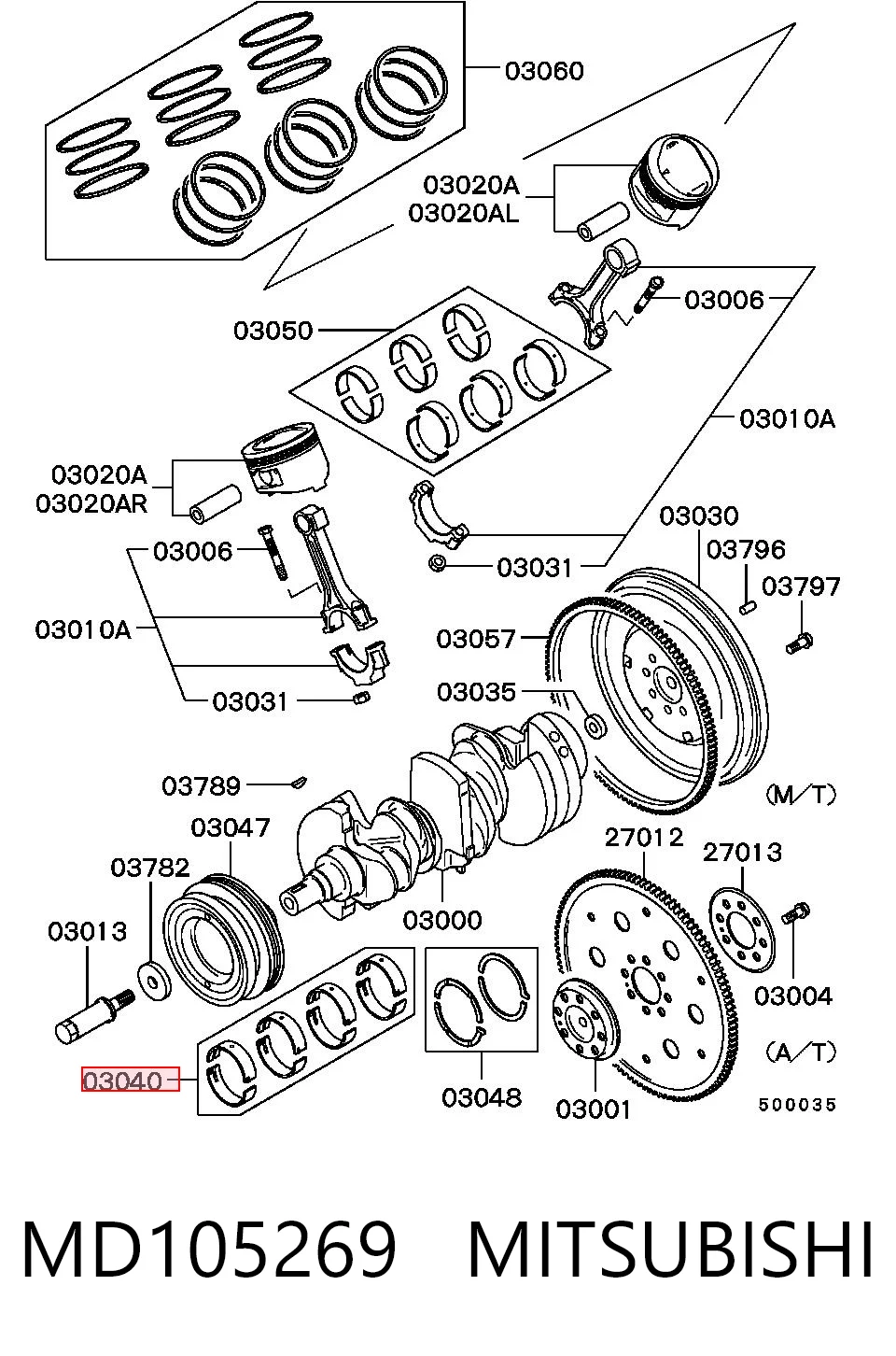 MD105269 Mitsubishi