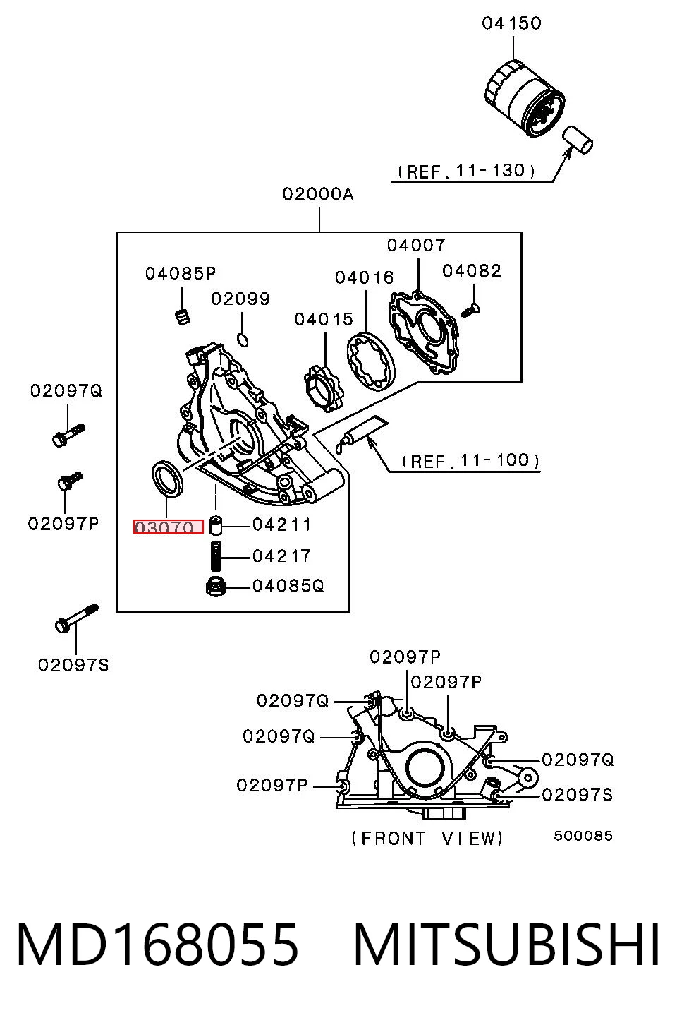 MD168055 Mitsubishi