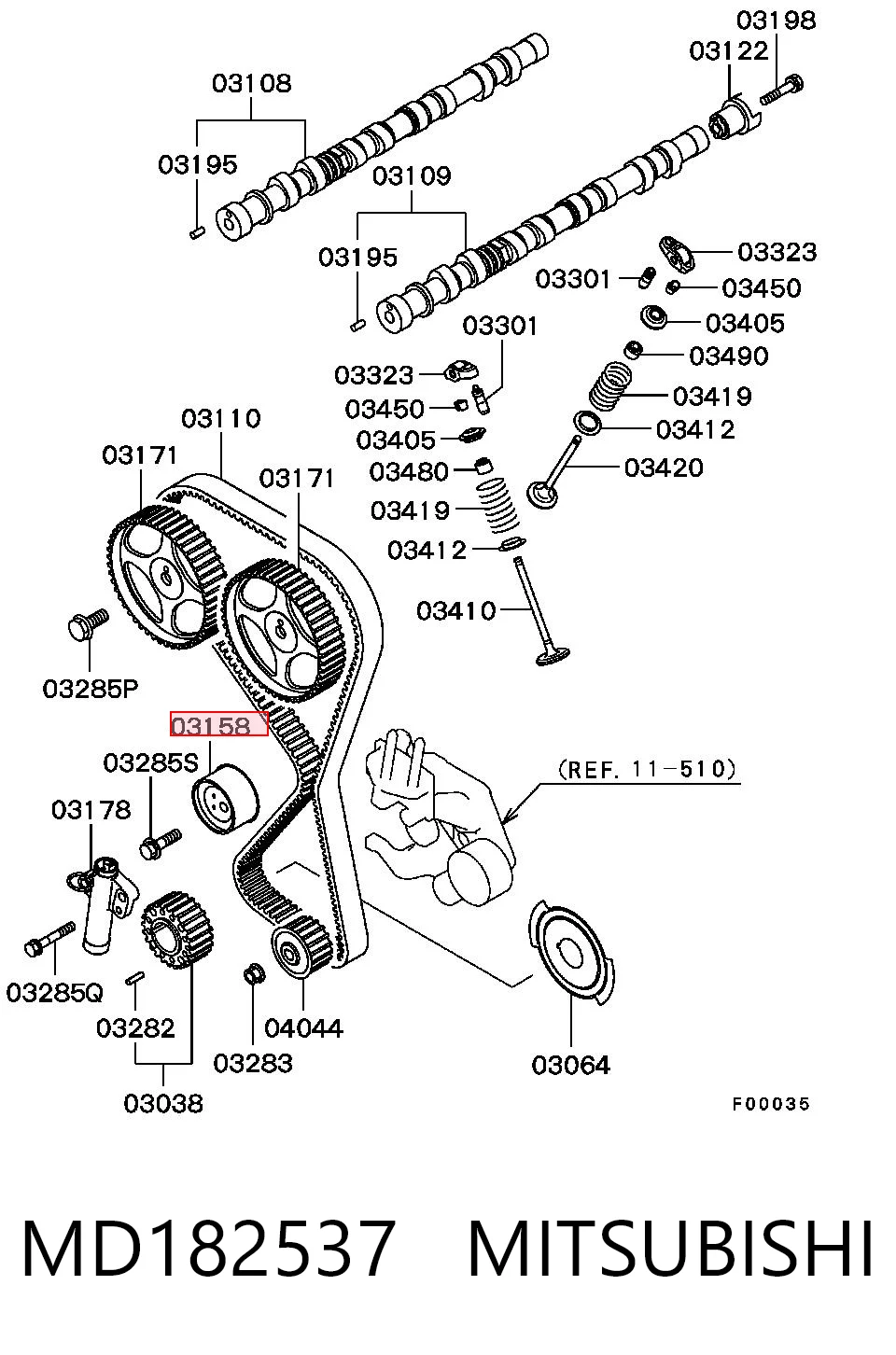 MD182537 Mitsubishi