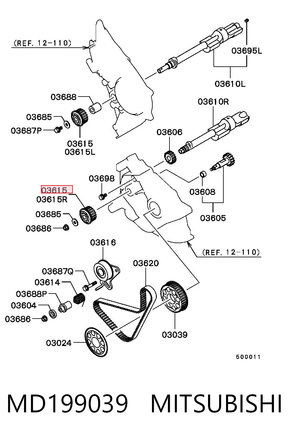 MD199039 Mitsubishi