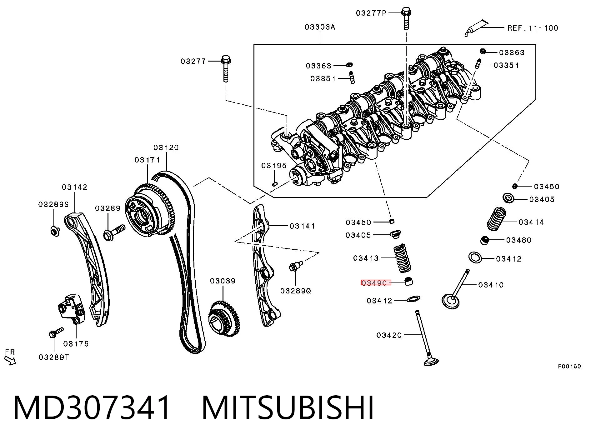 MD307341 Mitsubishi