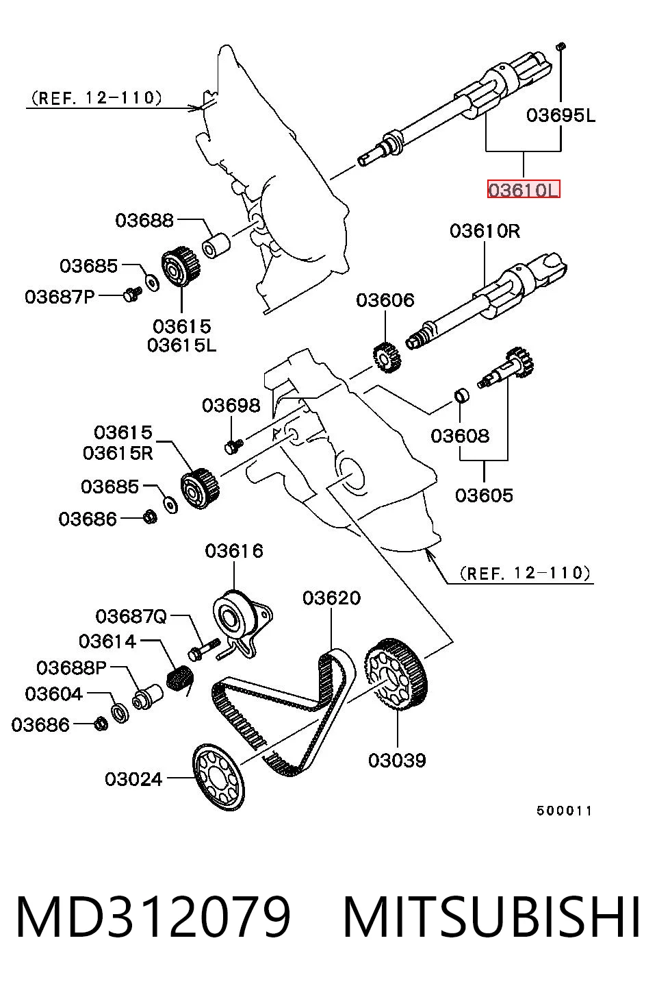 MD312079 Mitsubishi