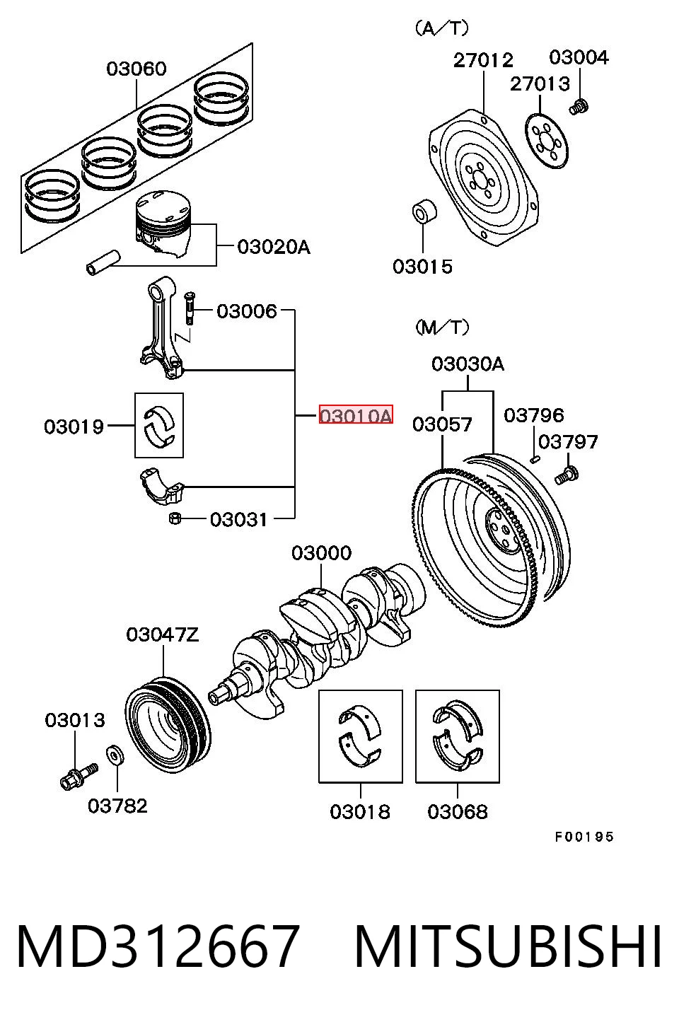 MD312667 Mitsubishi